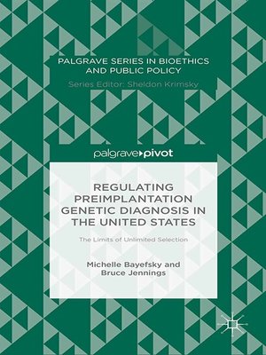 cover image of Regulating Preimplantation Genetic Diagnosis in the United States